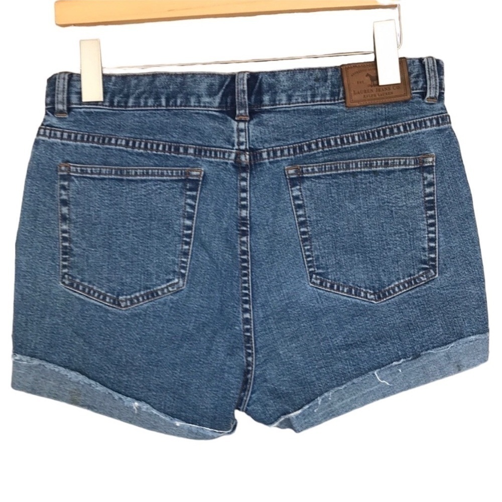 Lauren Jeans Co Ralph Lauren Cutoff Denim Shorts 10P - Picture 2 of 11